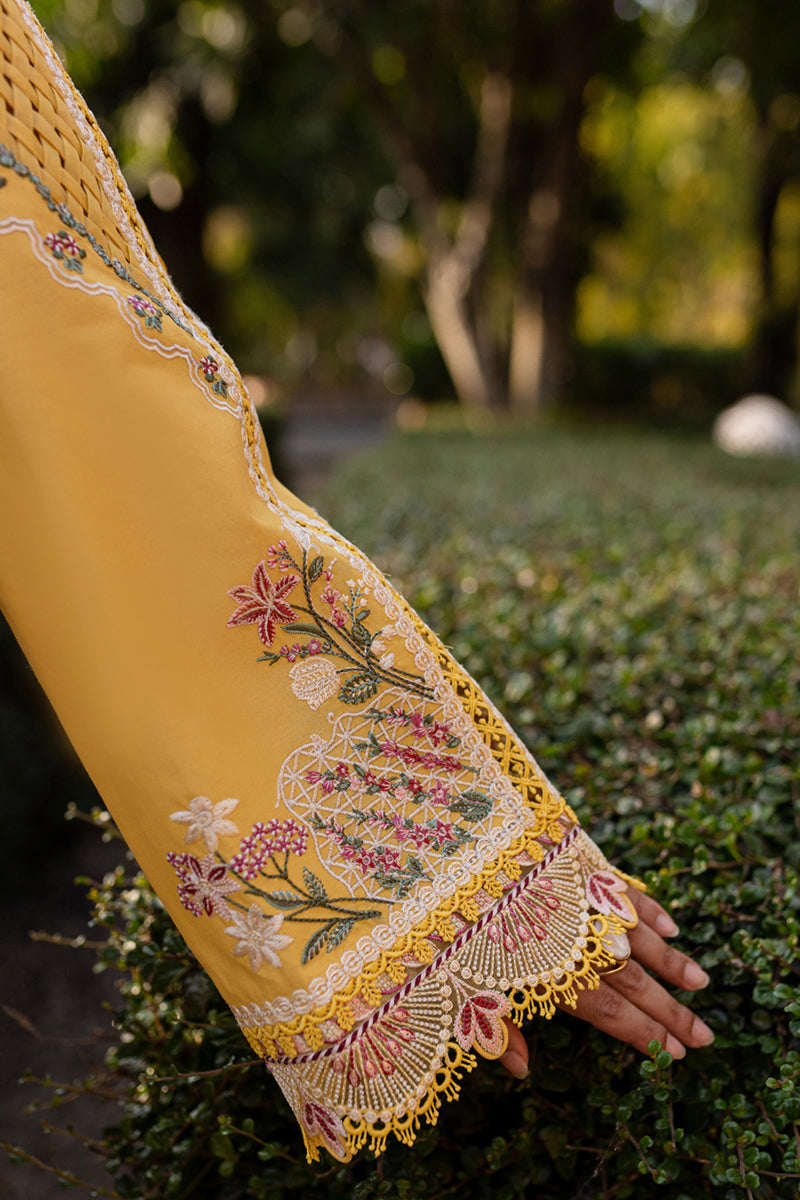 Qalamkar | Q Line Lawn 25 | QM-10 Olena - Official Qalamkar stockist in UK - Sakeena London