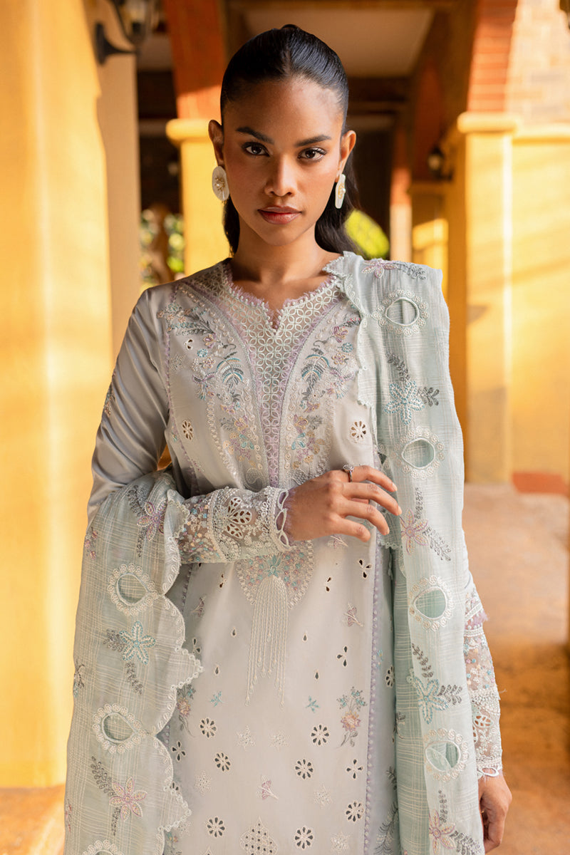 Qalamkar | Q Line Lawn 25 | QM-16 Lune - Official Qalamkar stockist in UK - Sakeena London