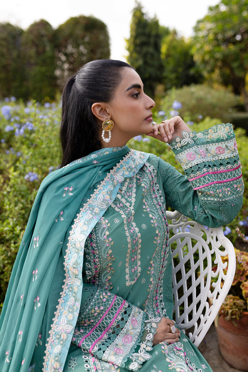 Qalamkar | Q Line Lawn 25 | QM-06 Omi - Official Qalamkar stockist in UK - Sakeena London