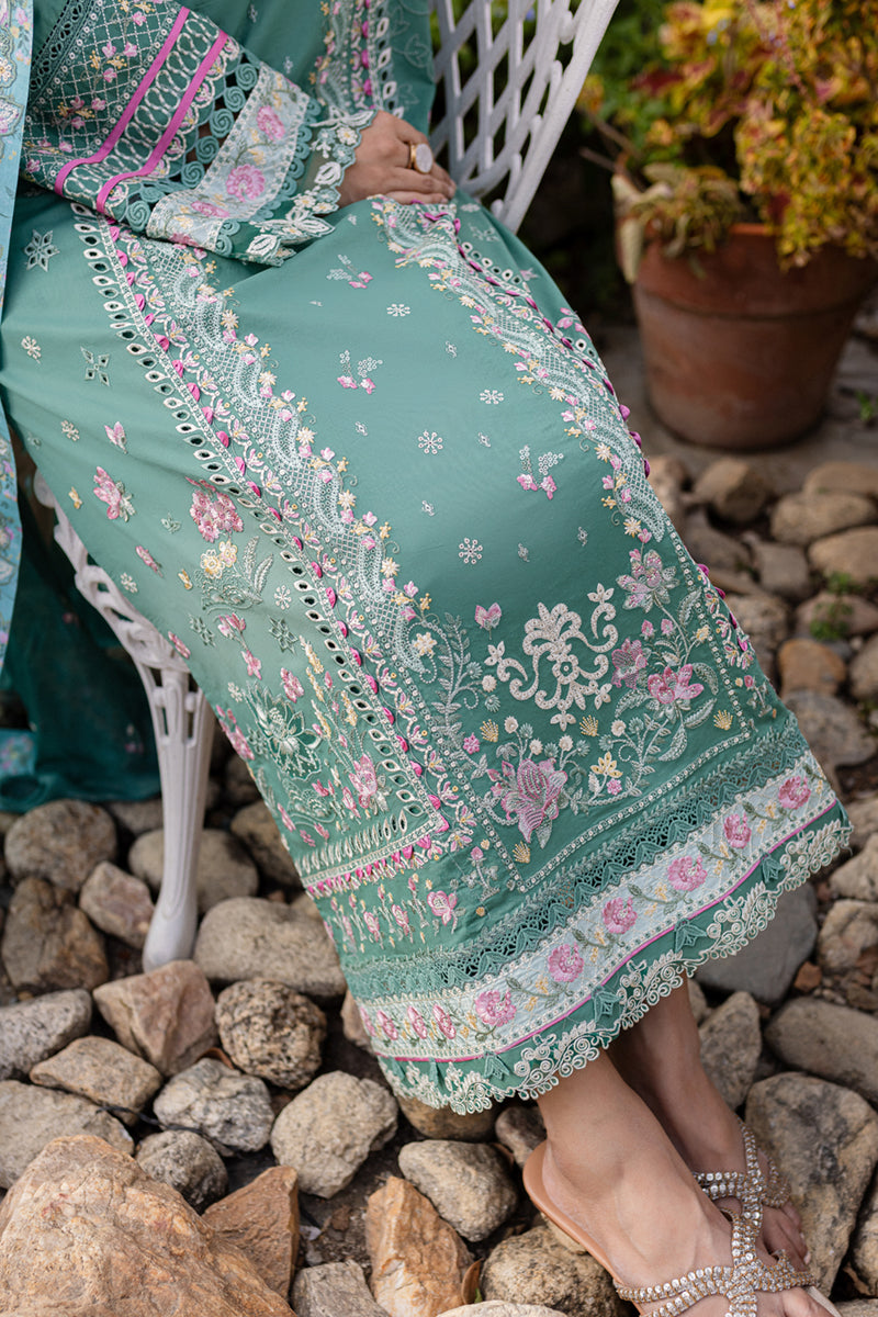 Qalamkar | Q Line Lawn 25 | QM-06 Omi - Official Qalamkar stockist in UK - Sakeena London