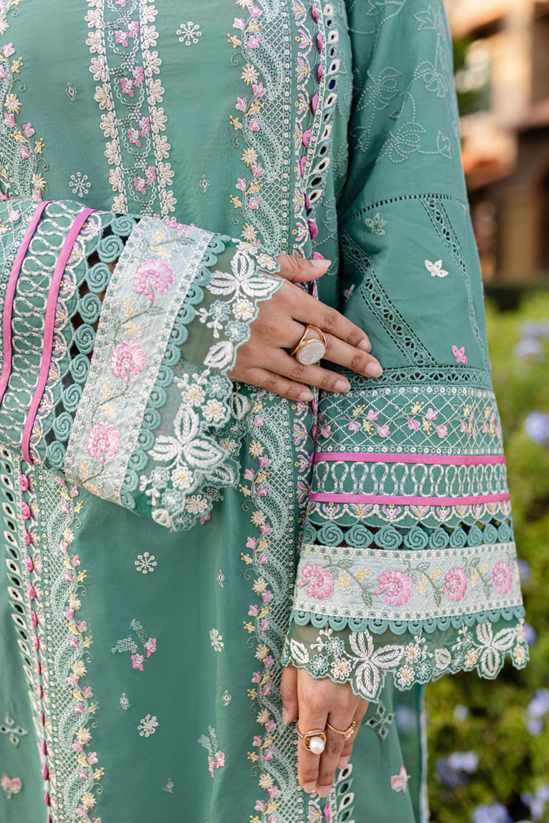 Qalamkar | Q Line Lawn 25 | QM-06 Omi - Official Qalamkar stockist in UK - Sakeena London