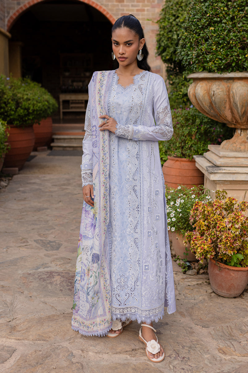 Qalamkar | Q Line Lawn 25 | QM-17 Lyla - Official Qalamkar stockist in UK - Sakeena London