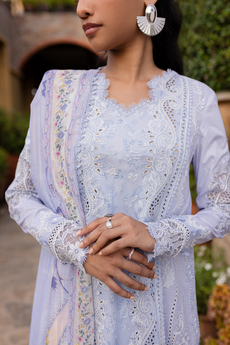 Qalamkar | Q Line Lawn 25 | QM-17 Lyla - Official Qalamkar stockist in UK - Sakeena London