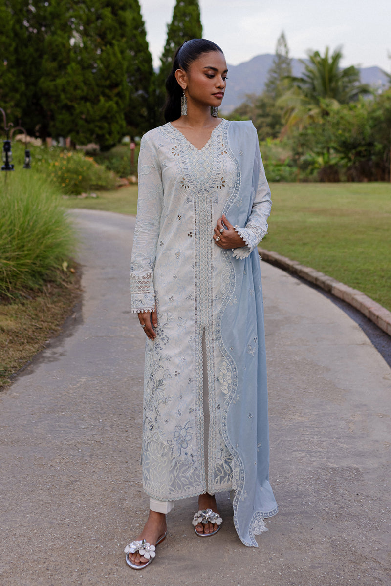 Qalamkar | Q Line Lawn 25 | QM-07 Kian - Official Qalamkar stockist in UK - Sakeena London