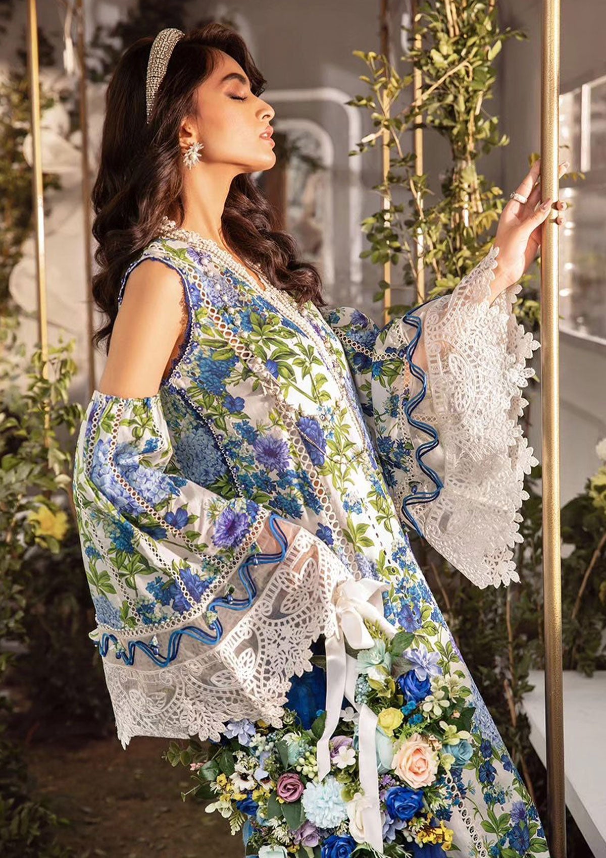 Lawn Collection - Maria B - M Prints - Spring Summer - MM24#2 A