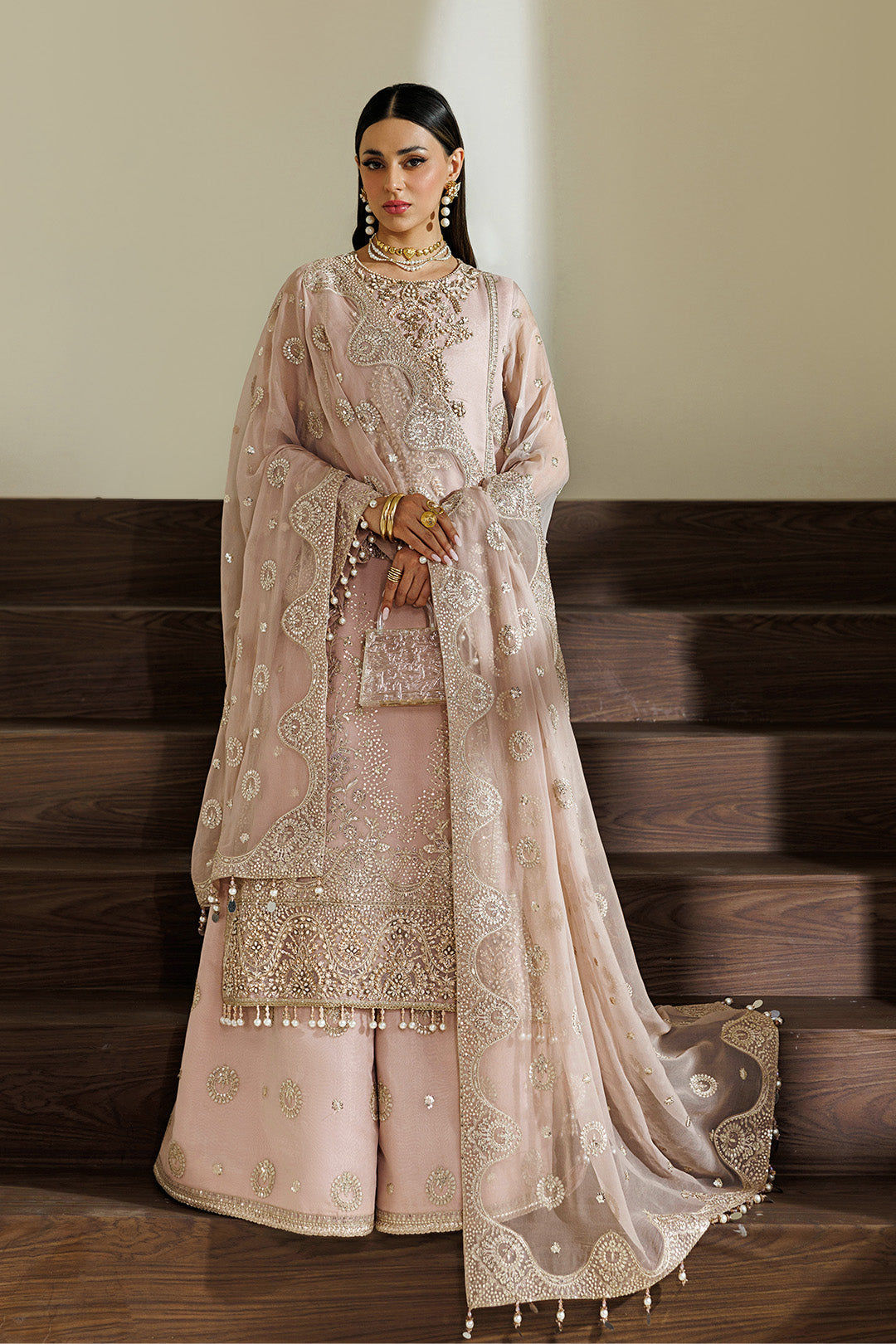 Alizeh | Aymal Luxury Bamber Chiffon | AF-BHM-4076-Reef