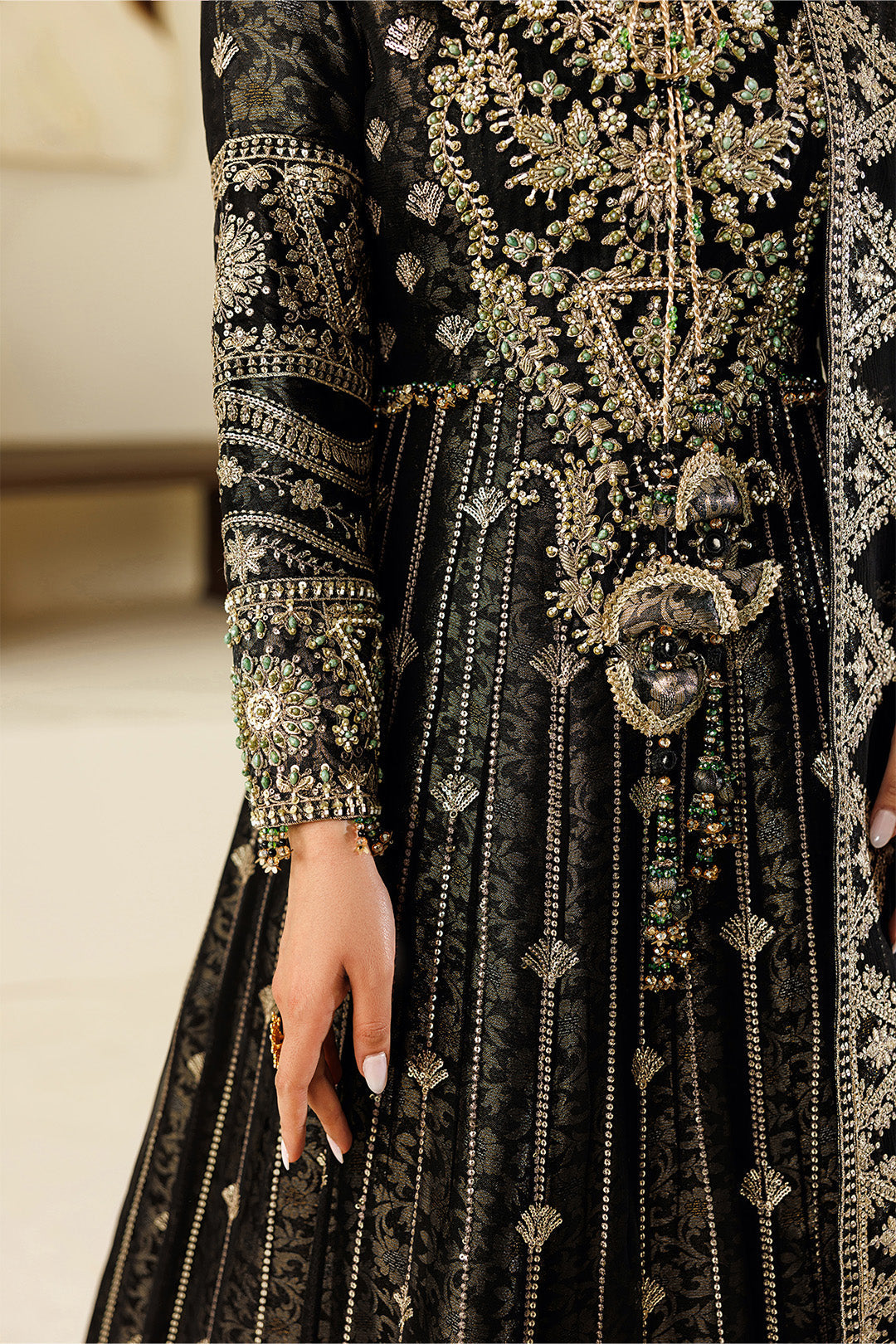 Alizeh | Aymal Luxury Bamber Chiffon | AF-BHM-4073-Blanc