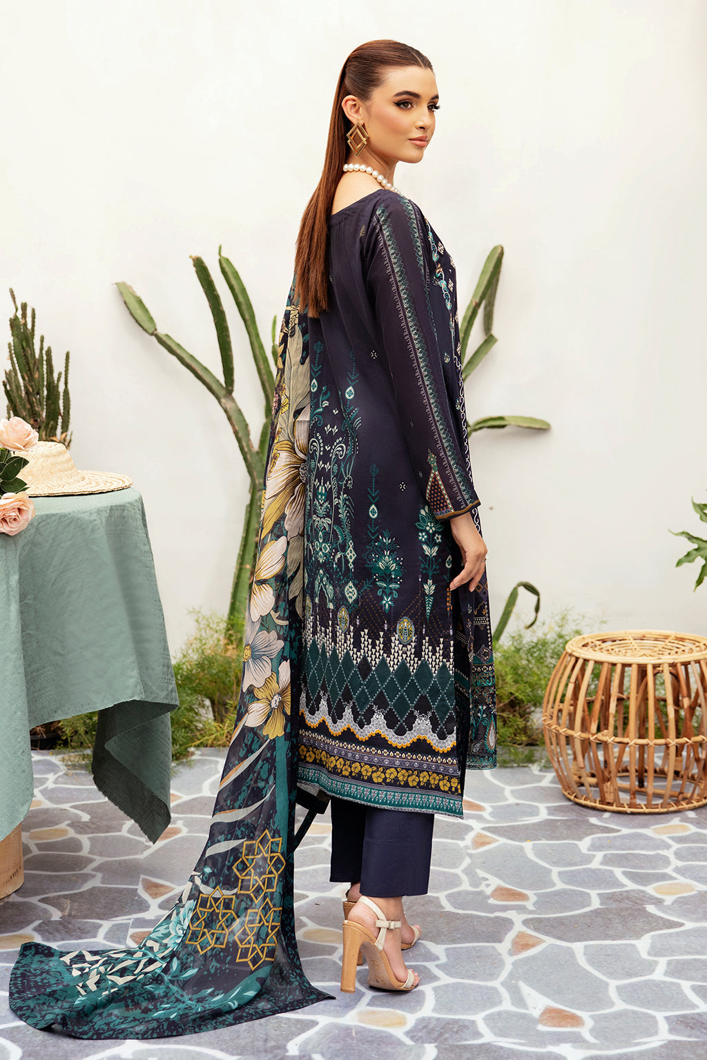 Ramsha | Luxury Lawn 24 | L-1207 - Official Ramsha stockist in UK - Sakeena London