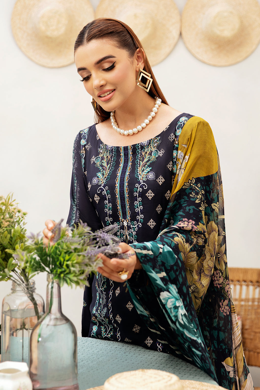 Ramsha | Luxury Lawn 24 | L-1207 - Official Ramsha stockist in UK - Sakeena London