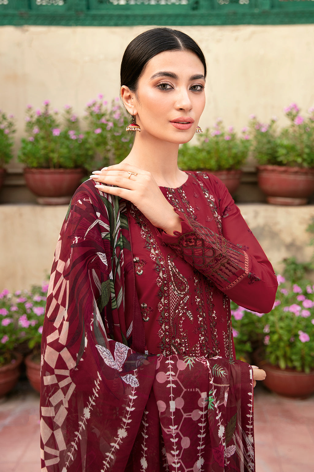 Ramsha | Mashaal Luxury Lawn | L-803 - Official Ramsha stockist in UK - Sakeena London