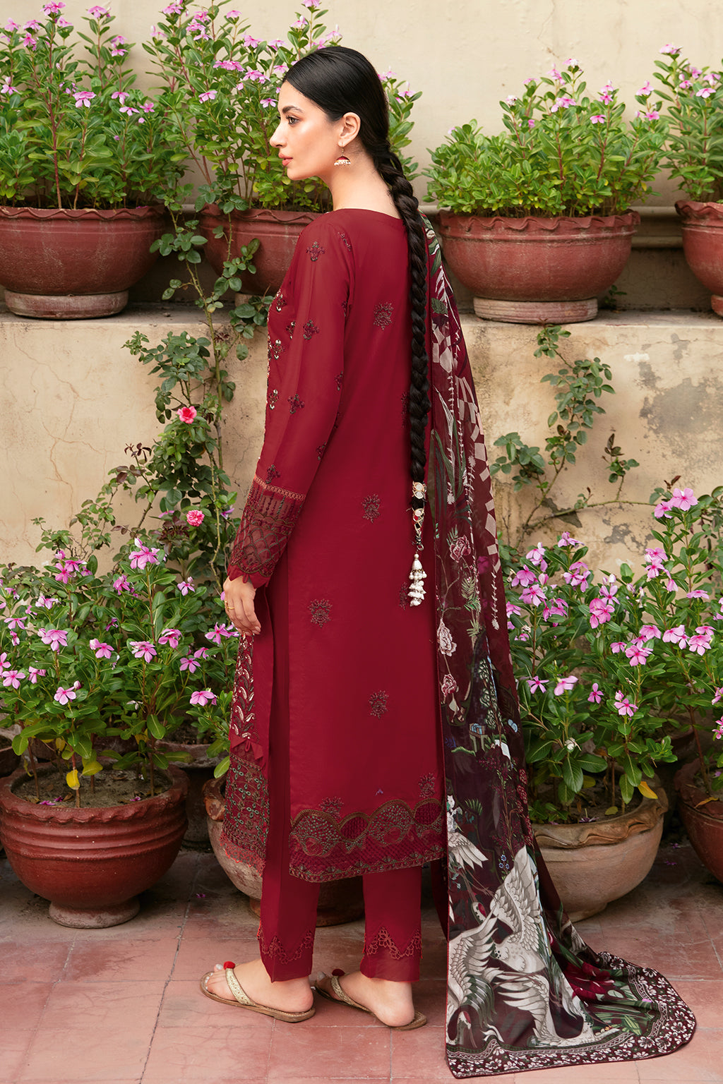 Ramsha | Mashaal Luxury Lawn | L-803 - Official Ramsha stockist in UK - Sakeena London