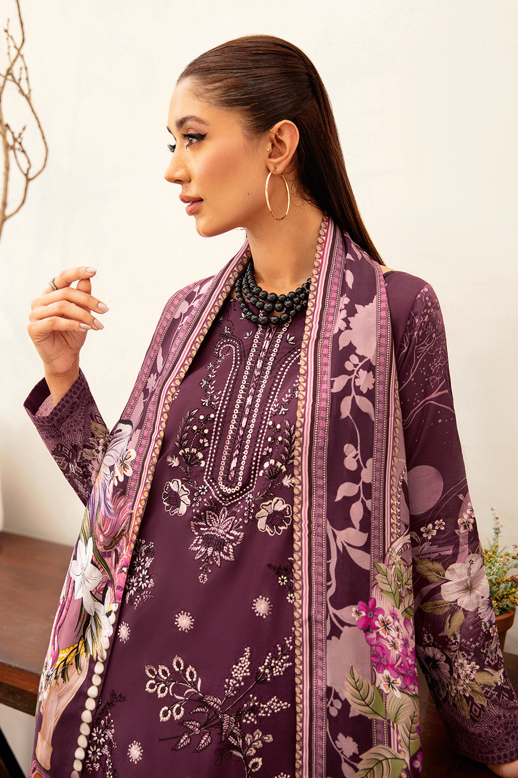 Ramsha | Luxury Lawn 24 | L-1201 - Official Ramsha stockist in UK - Sakeena London