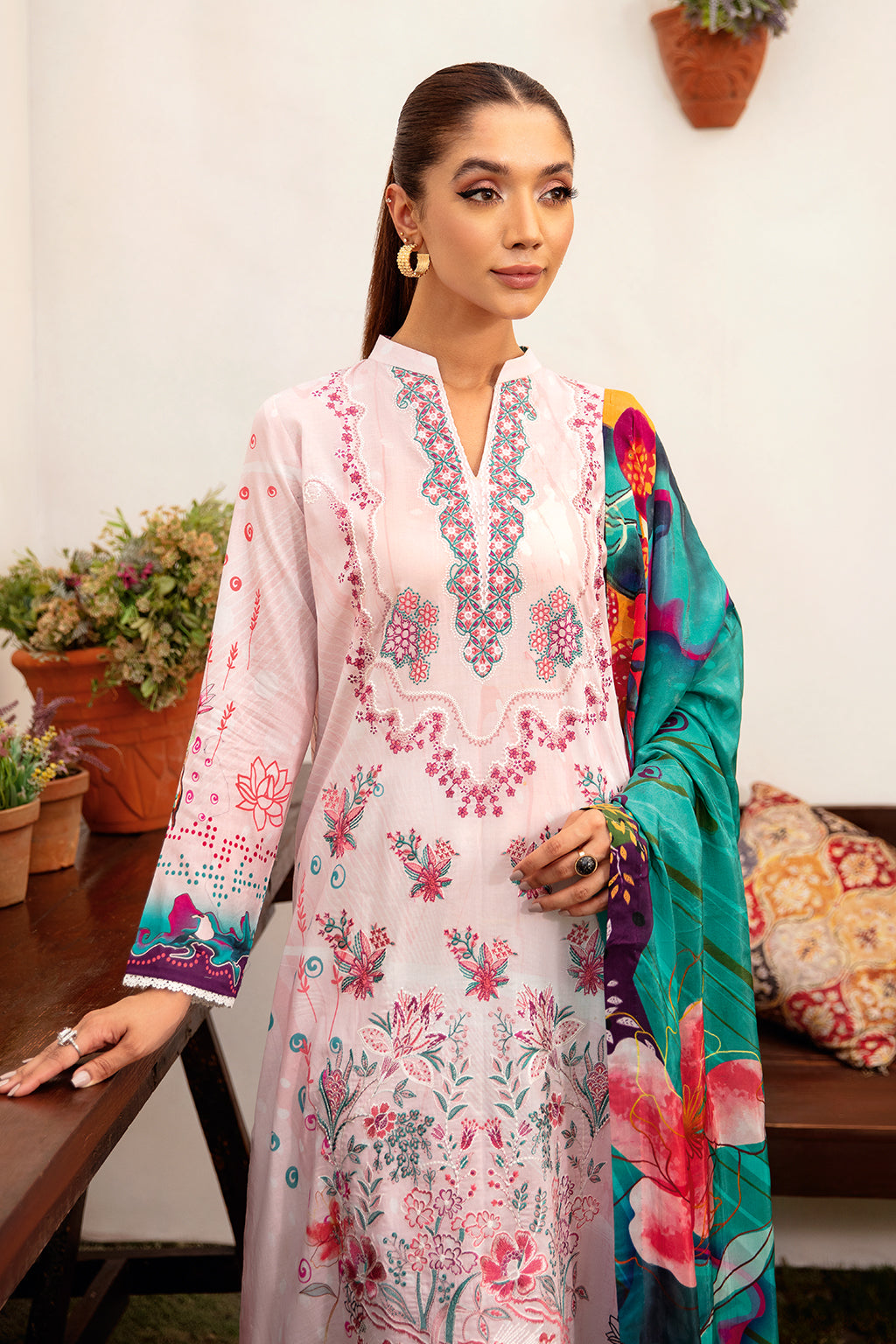 Ramsha | Luxury Lawn 24 | L-1204 - Official Ramsha stockist in UK - Sakeena London