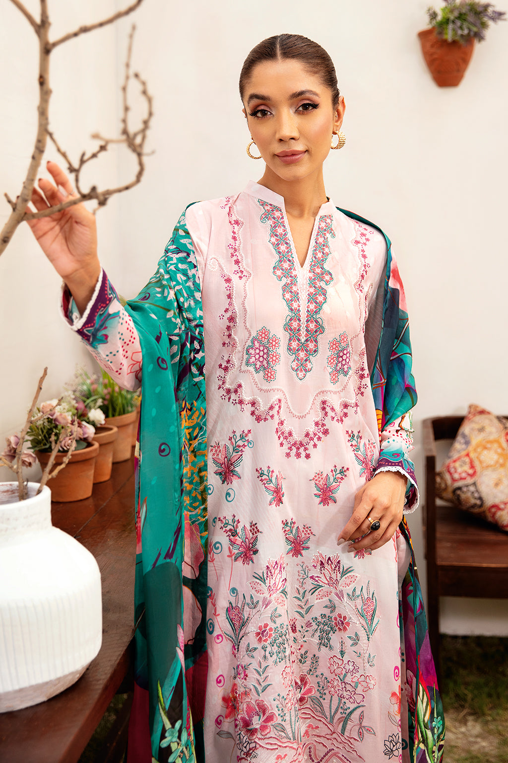 Ramsha | Luxury Lawn 24 | L-1204 - Official Ramsha stockist in UK - Sakeena London