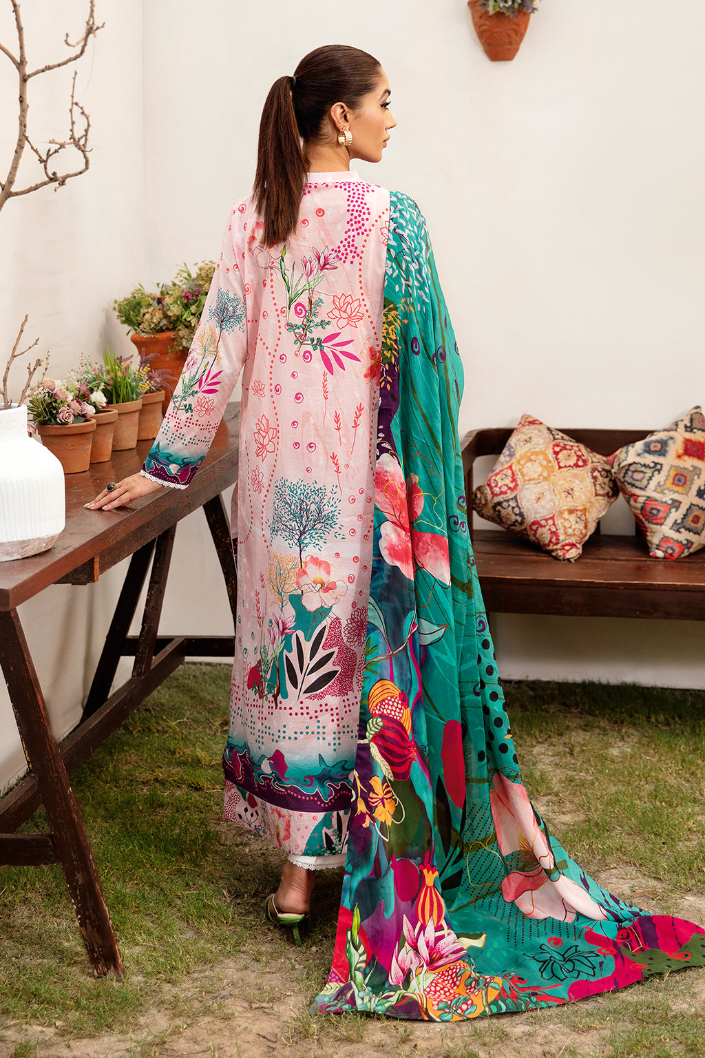 Ramsha | Luxury Lawn 24 | L-1204 - Official Ramsha stockist in UK - Sakeena London