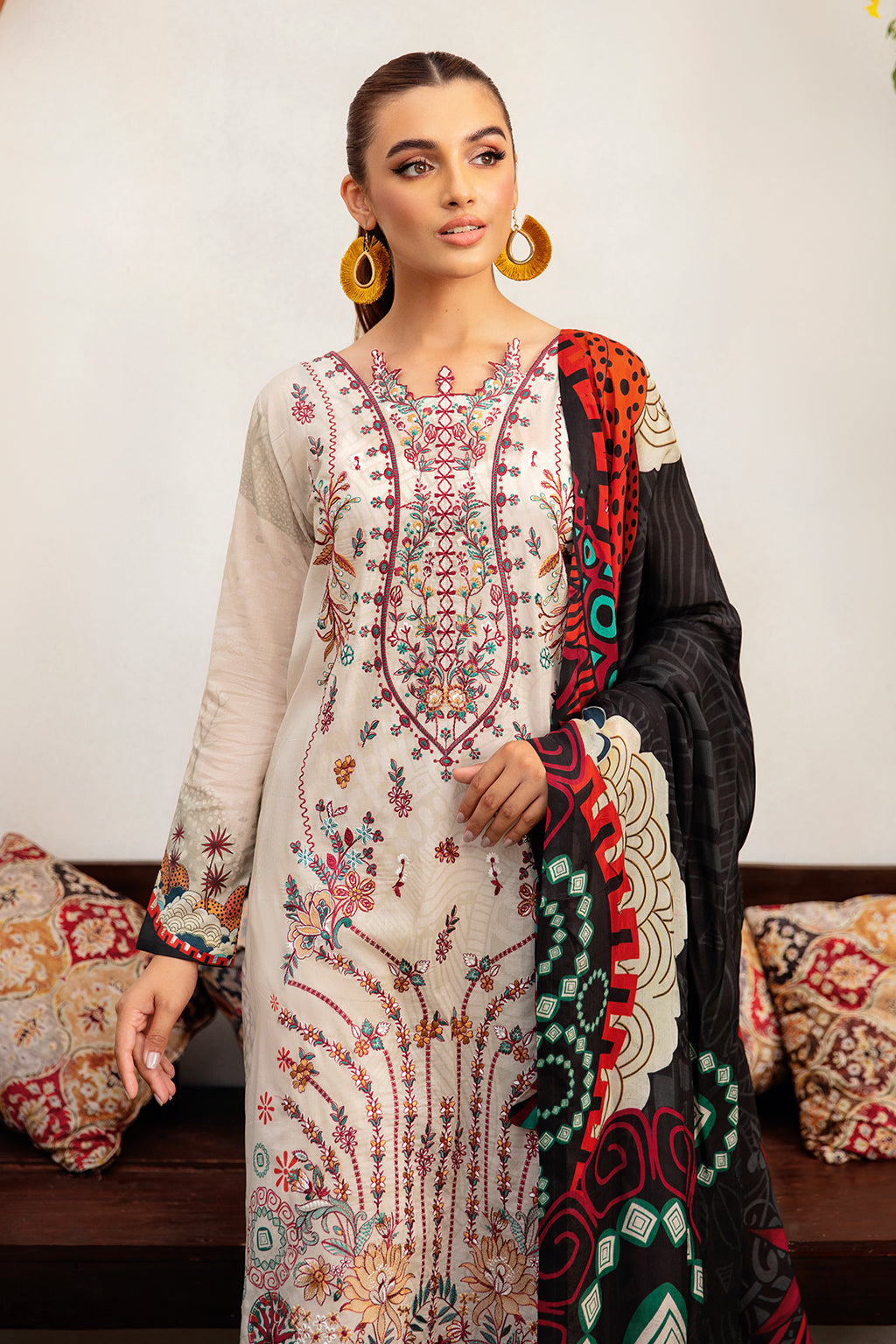 Ramsha | Luxury Lawn 24 | L-1208 - Official Ramsha stockist in UK - Sakeena London