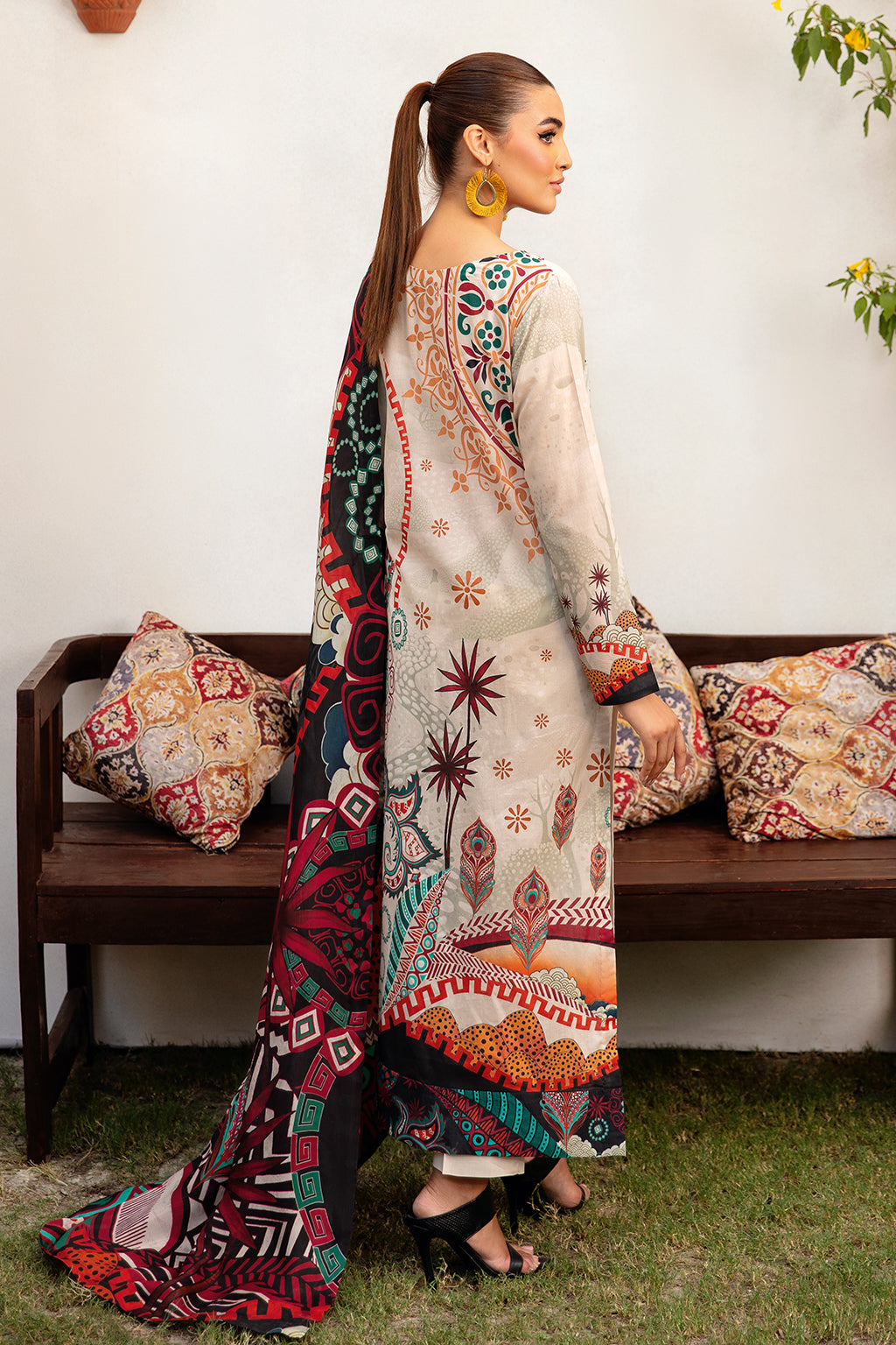Ramsha | Luxury Lawn 24 | L-1208 - Official Ramsha stockist in UK - Sakeena London