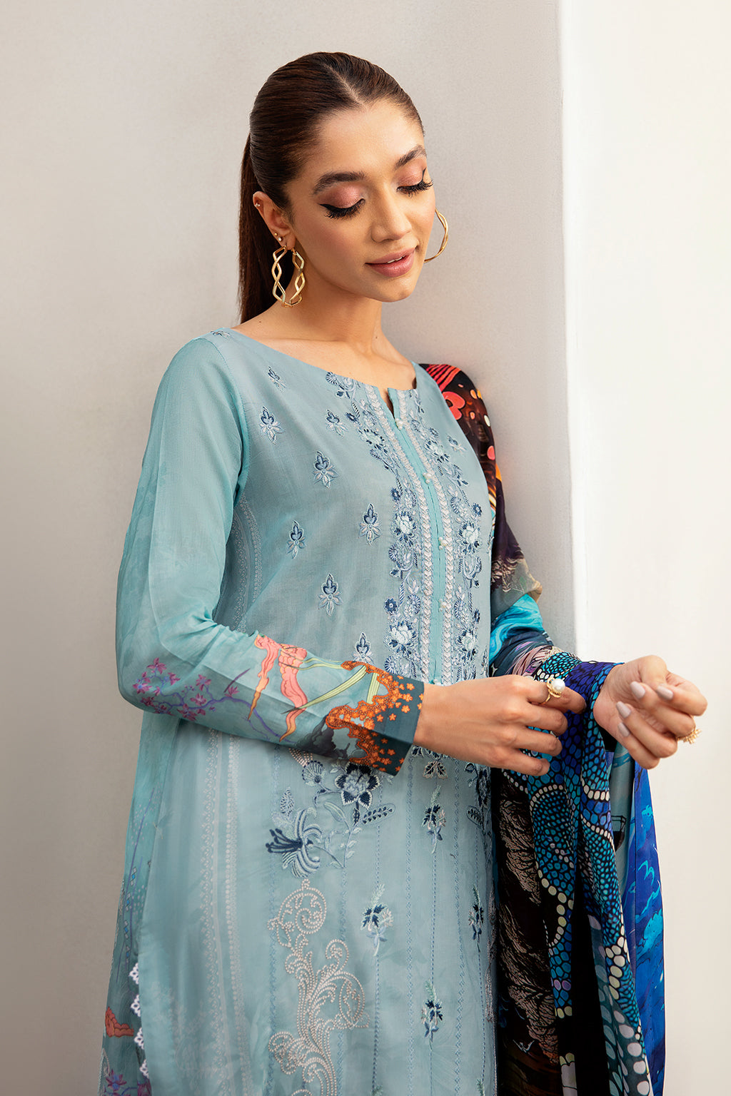 Ramsha | Luxury Lawn 24 | L-1203 - Official Ramsha stockist in UK - Sakeena London