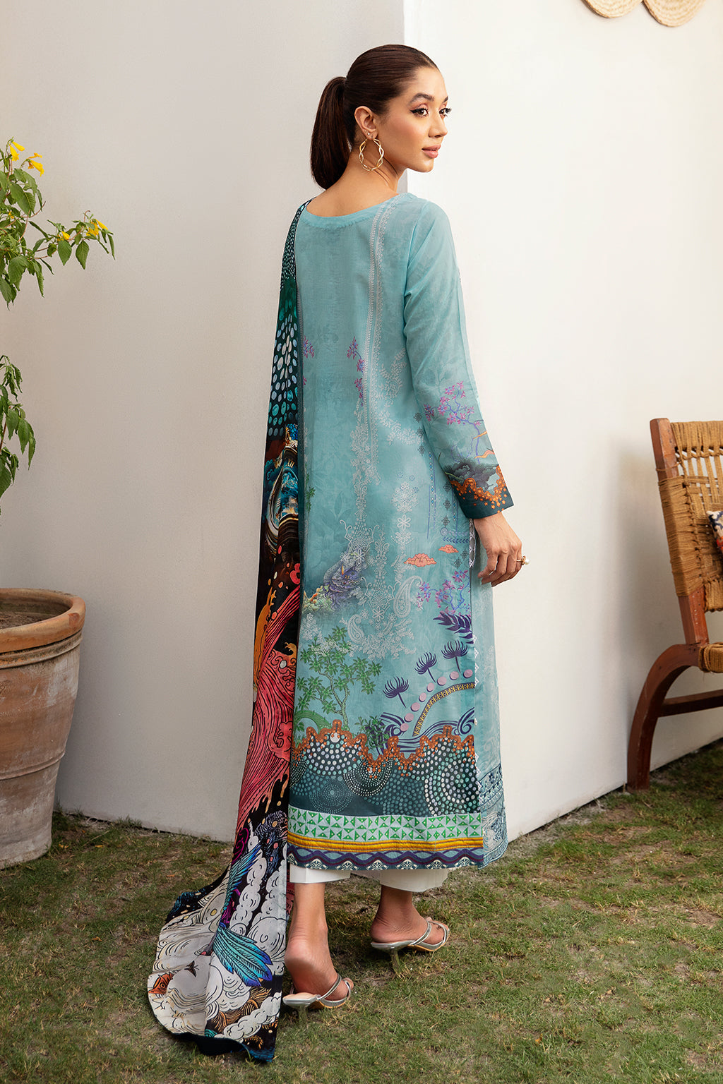 Ramsha | Luxury Lawn 24 | L-1203 - Official Ramsha stockist in UK - Sakeena London