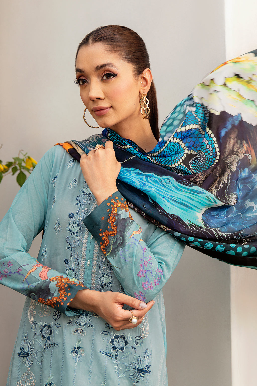 Ramsha | Luxury Lawn 24 | L-1203 - Official Ramsha stockist in UK - Sakeena London