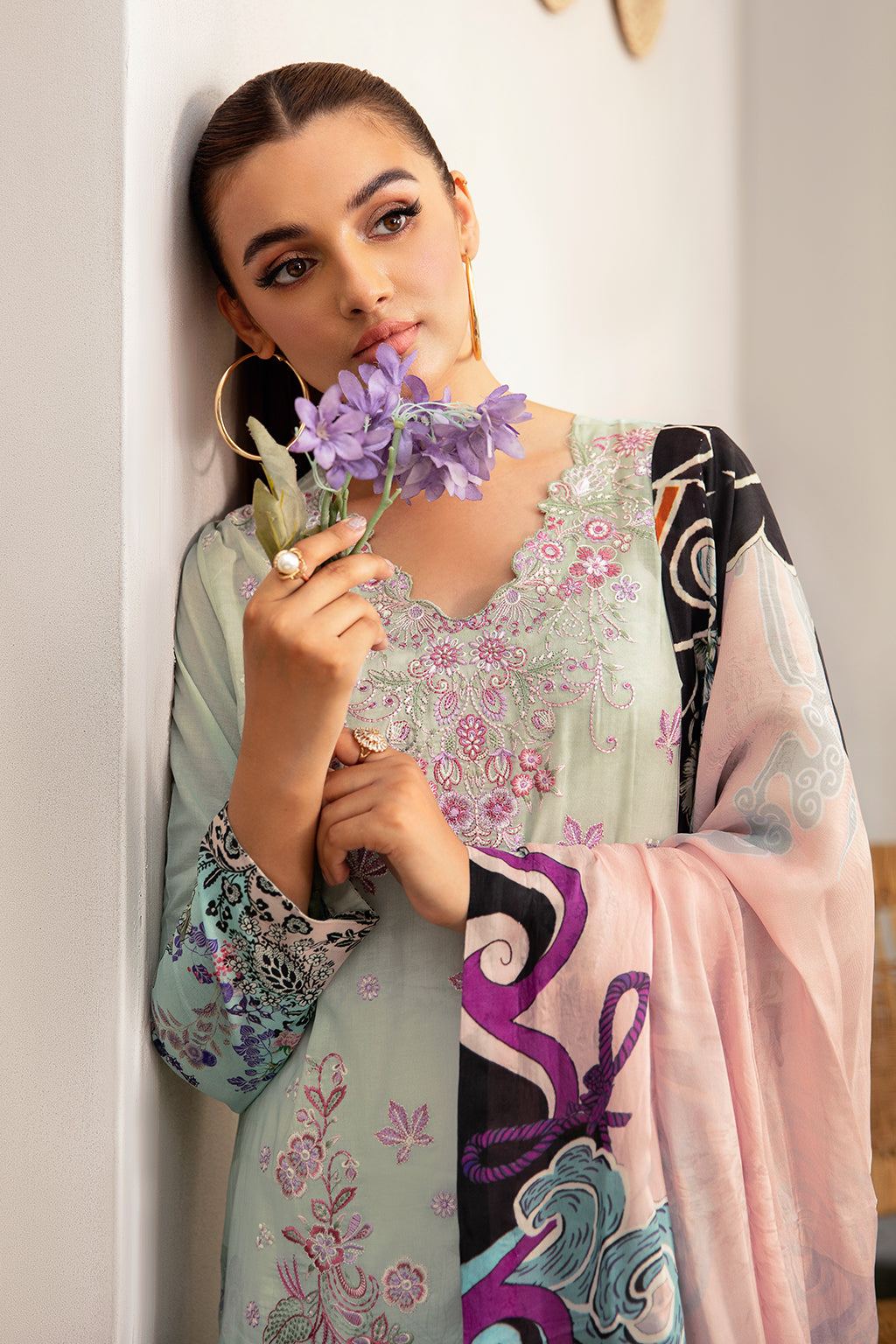 Ramsha | Luxury Lawn 24 | L-1206 - Official Ramsha stockist in UK - Sakeena London