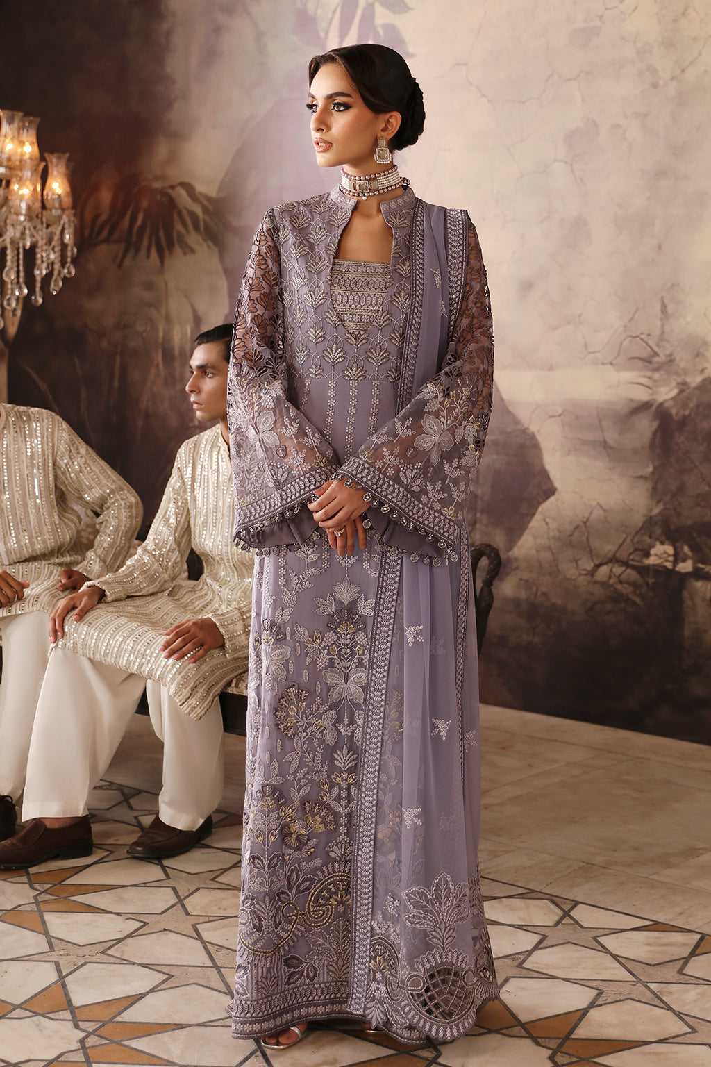 Flossie | Mehak Luxury Formals | FE-805 (A) - Official Flossie stockist in UK - Sakeena London