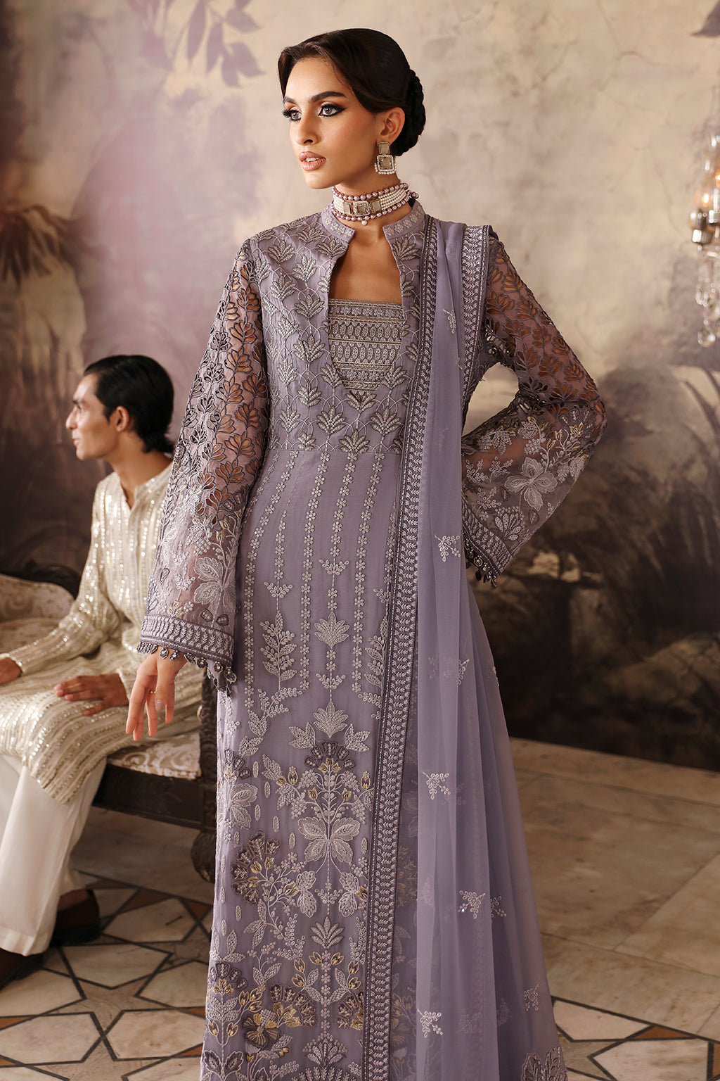 Flossie | Mehak Luxury Formals | FE-805 (A) - Official Flossie stockist in UK - Sakeena London