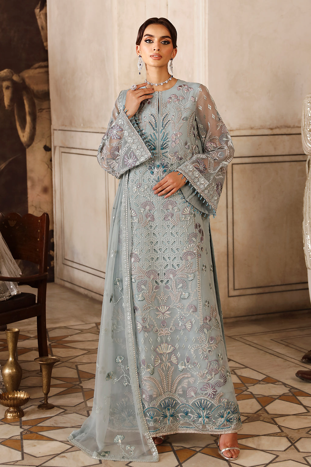 Flossie | Mehak Luxury Formals | FE-807 (A) - Official Flossie stockist in UK - Sakeena London