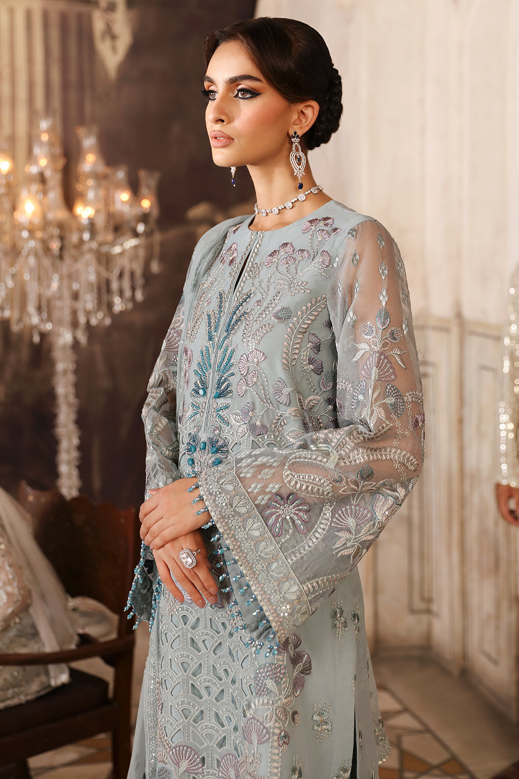 Flossie | Mehak Luxury Formals | FE-807 (A) - Official Flossie stockist in UK - Sakeena London