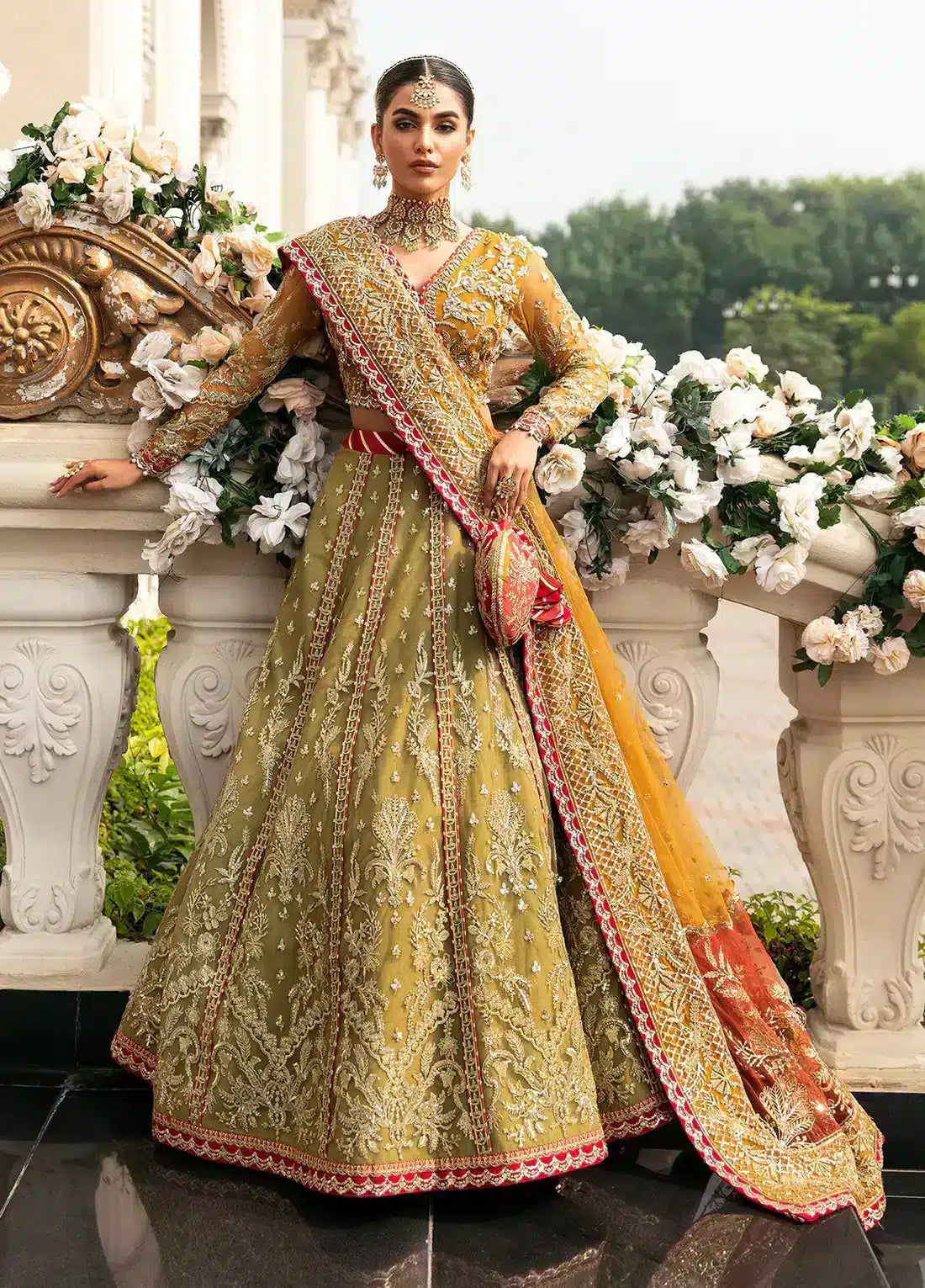 Gulaal | Wedding Collection 23 | DIYA (GL-WU-23V1-01) - Official Gulaal stockist in UK - Sakeena London