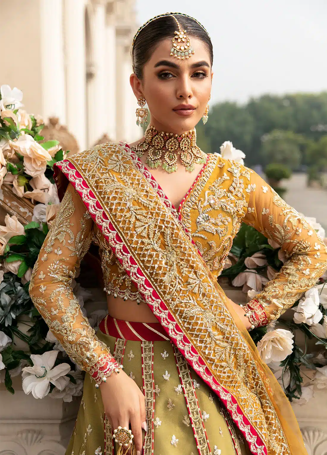 Gulaal | Wedding Collection 23 | DIYA (GL-WU-23V1-01) - Official Gulaal stockist in UK - Sakeena London