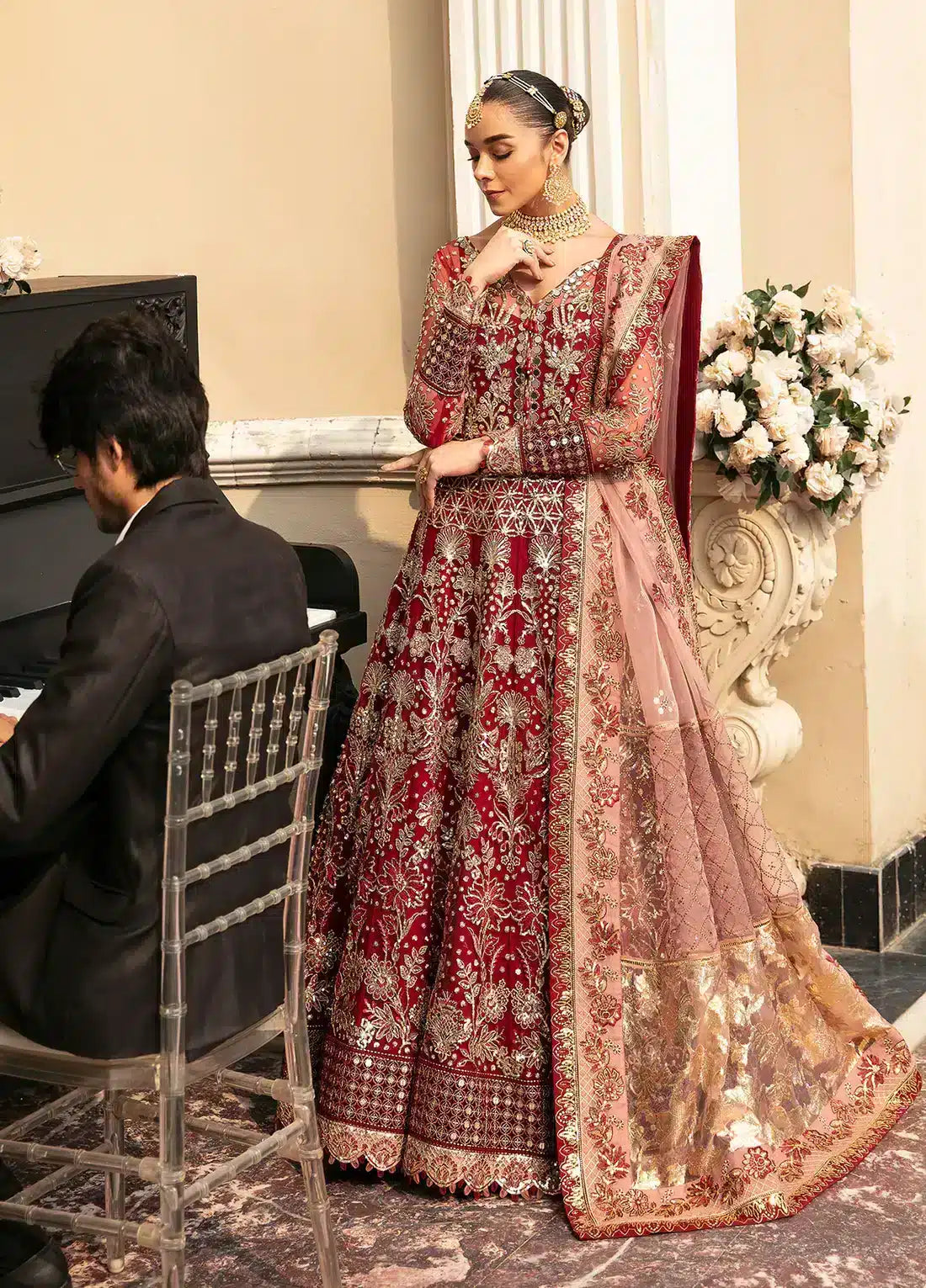 Gulaal | Wedding Collection 23 | ZIVA (GL-WU-23V1-02) - Official Gulaal stockist in UK - Sakeena London