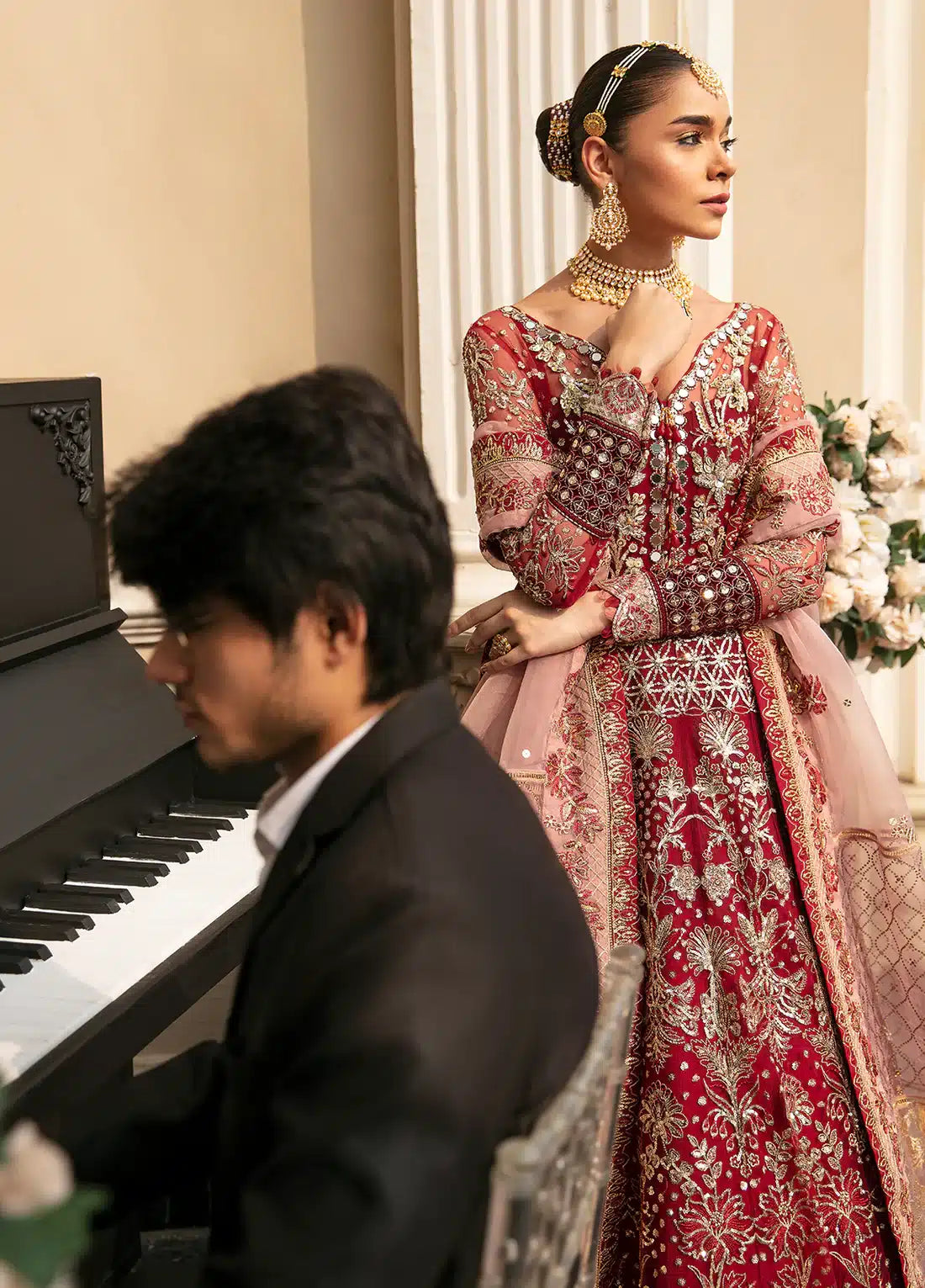 Gulaal | Wedding Collection 23 | ZIVA (GL-WU-23V1-02) - Official Gulaal stockist in UK - Sakeena London