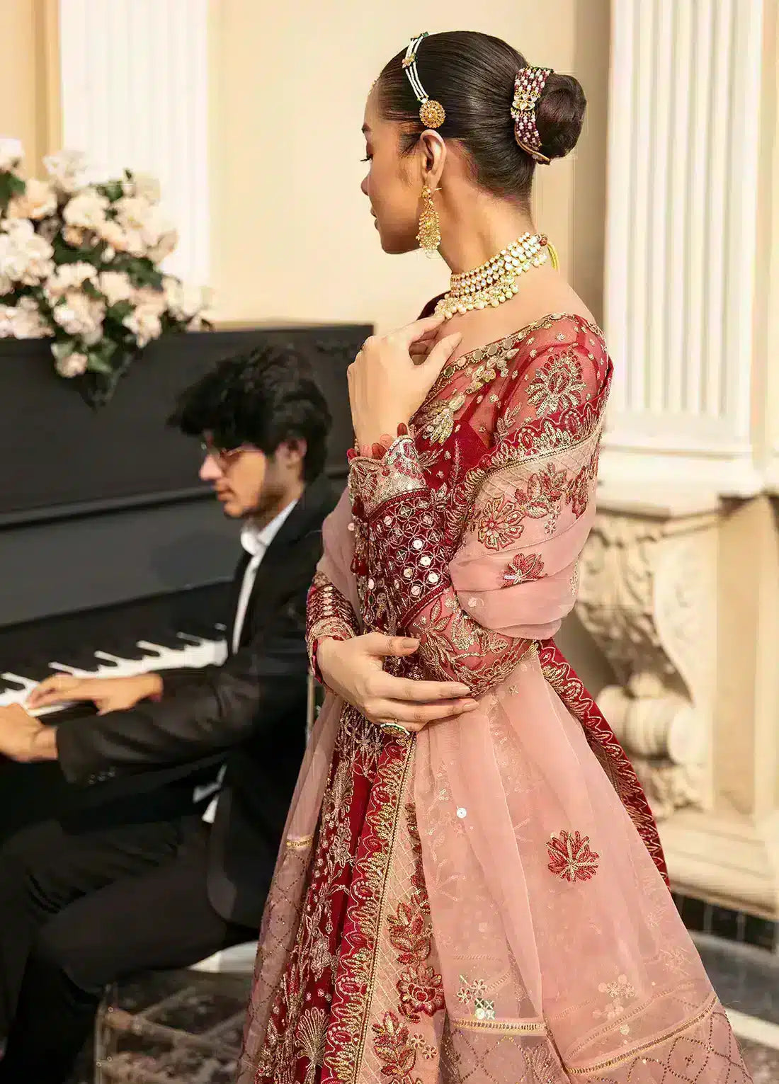 Gulaal | Wedding Collection 23 | ZIVA (GL-WU-23V1-02) - Official Gulaal stockist in UK - Sakeena London