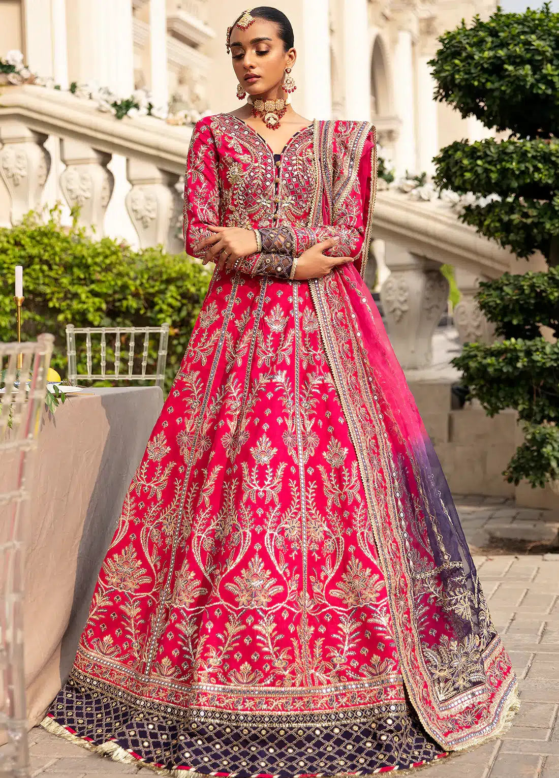 Gulaal | Wedding Collection 23 | NUHA (GL-WU-23V1-08) - Official Gulaal stockist in UK - Sakeena London