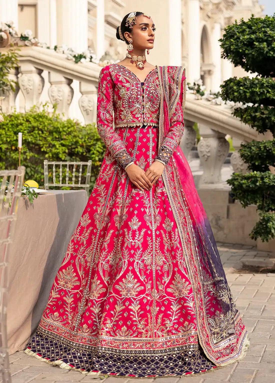 Gulaal | Wedding Collection 23 | NUHA (GL-WU-23V1-08) - Official Gulaal stockist in UK - Sakeena London