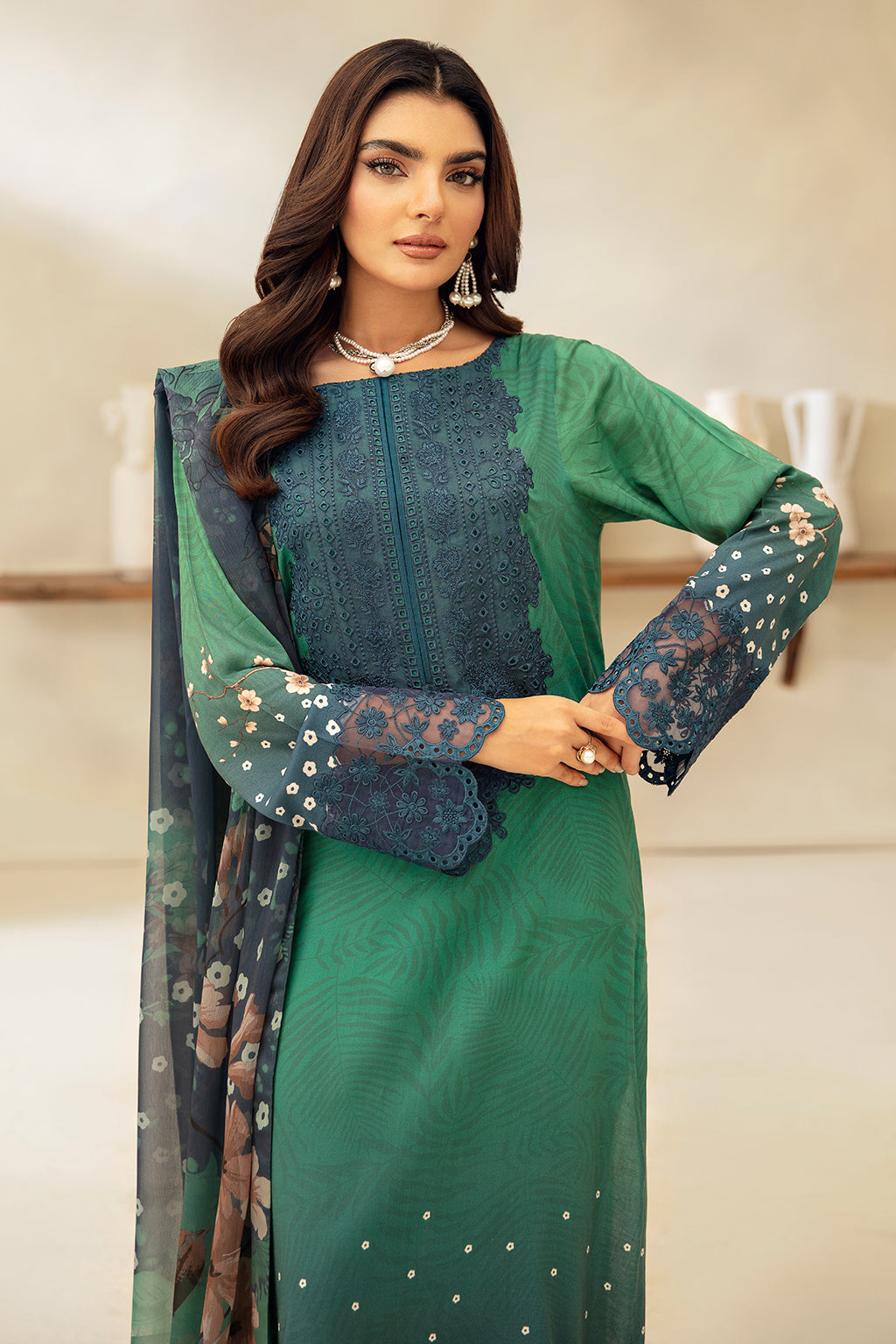 Ramsha | Riwaj Viscose | J-401 - Official Ramsha stockist in UK - Sakeena London