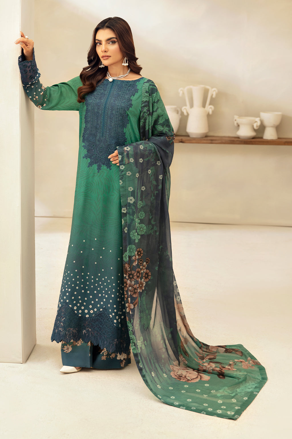 Ramsha | Riwaj Viscose | J-401 - Official Ramsha stockist in UK - Sakeena London