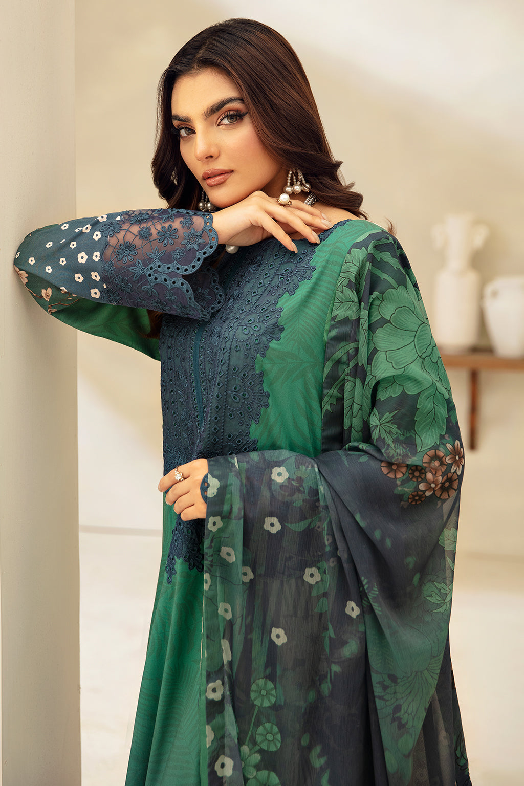 Ramsha | Riwaj Viscose | J-401 - Official Ramsha stockist in UK - Sakeena London