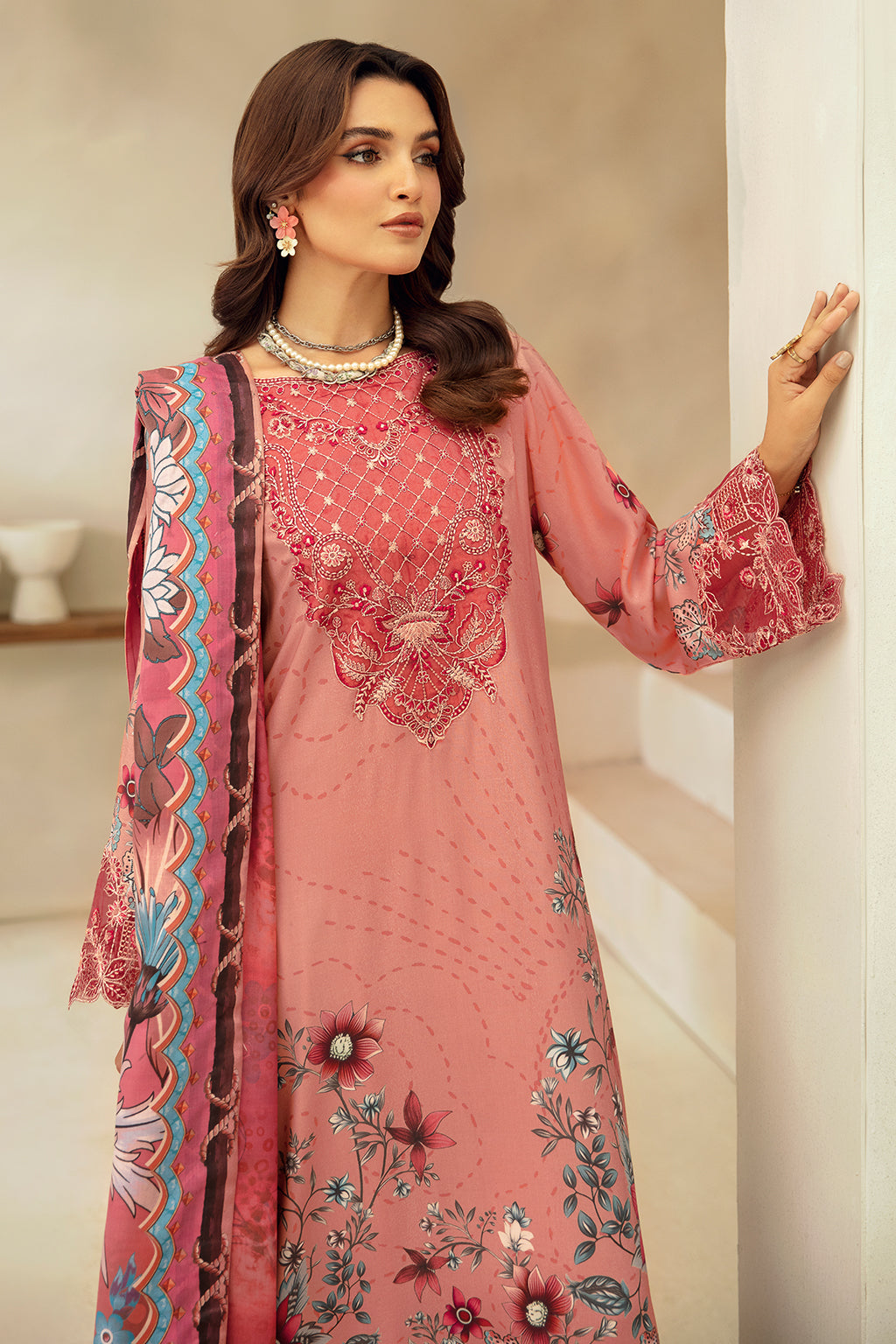 Ramsha | Riwaj Viscose | J-410 - Official Ramsha stockist in UK - Sakeena London