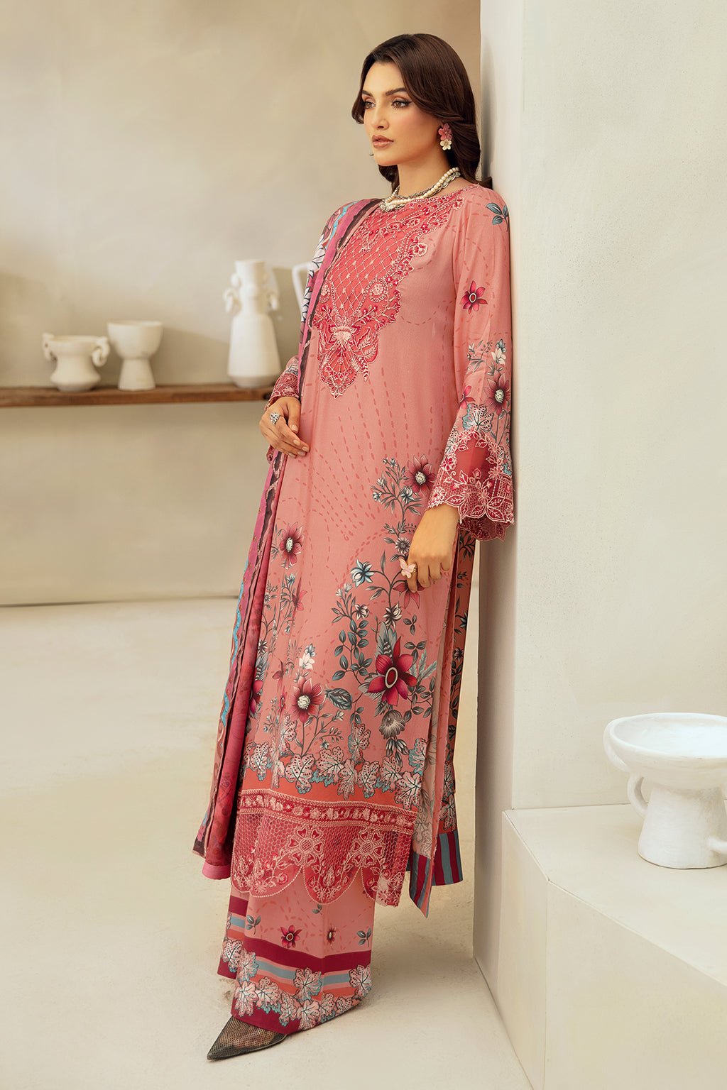 Ramsha | Riwaj Viscose | J-410 - Official Ramsha stockist in UK - Sakeena London