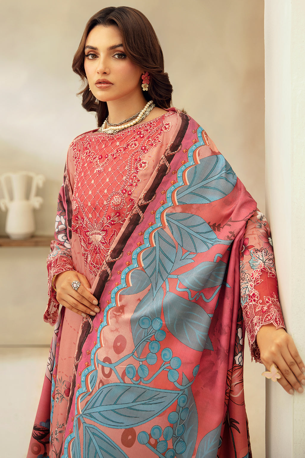 Ramsha | Riwaj Viscose | J-410 - Official Ramsha stockist in UK - Sakeena London