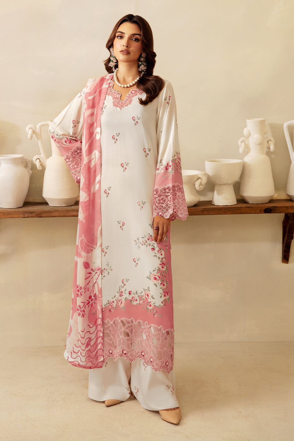 Ramsha | Riwaj Viscose | J-407 - Official Ramsha stockist in UK - Sakeena London