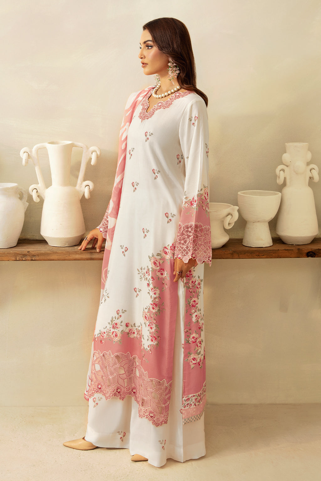 Ramsha | Riwaj Viscose | J-407 - Official Ramsha stockist in UK - Sakeena London