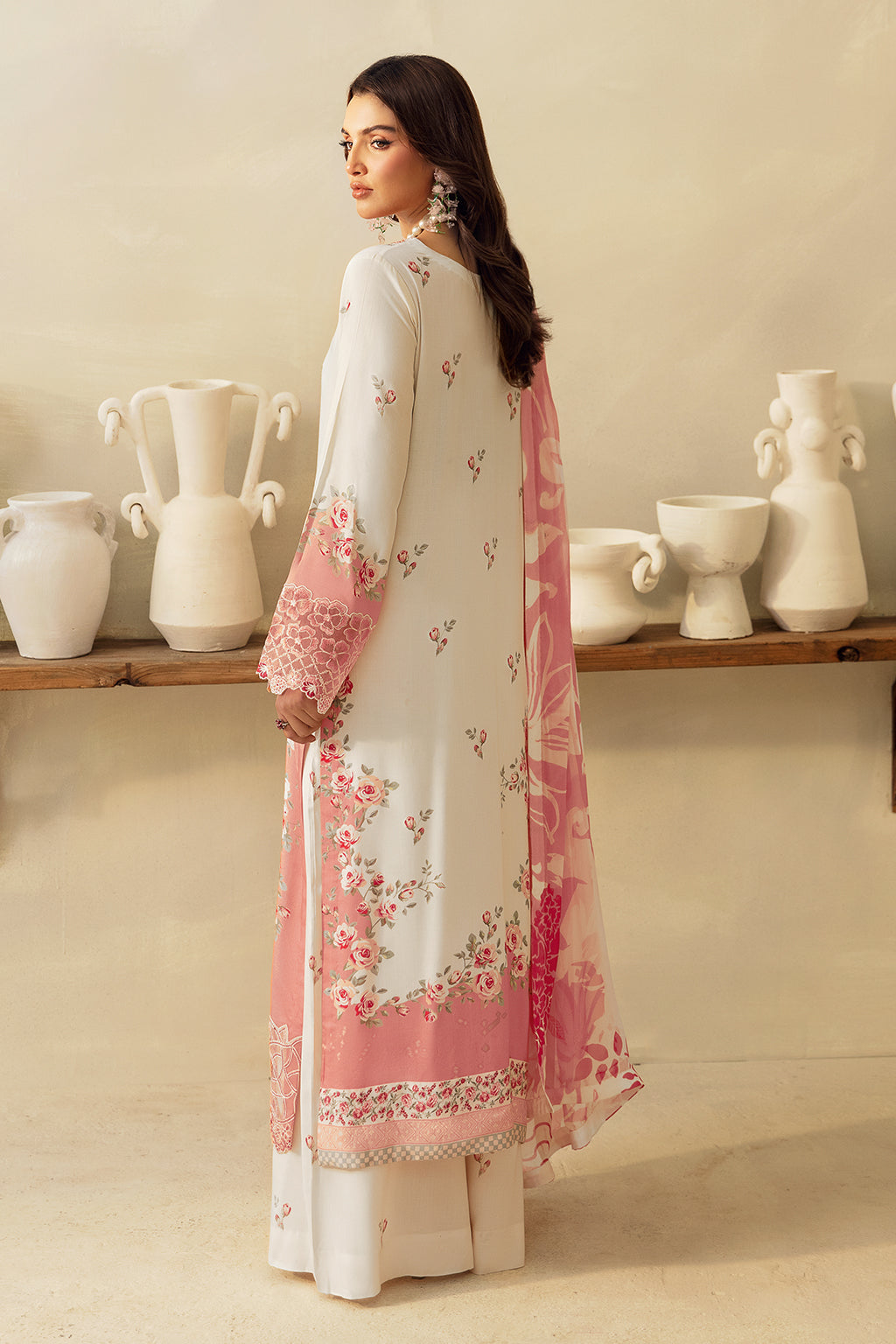 Ramsha | Riwaj Viscose | J-407 - Official Ramsha stockist in UK - Sakeena London