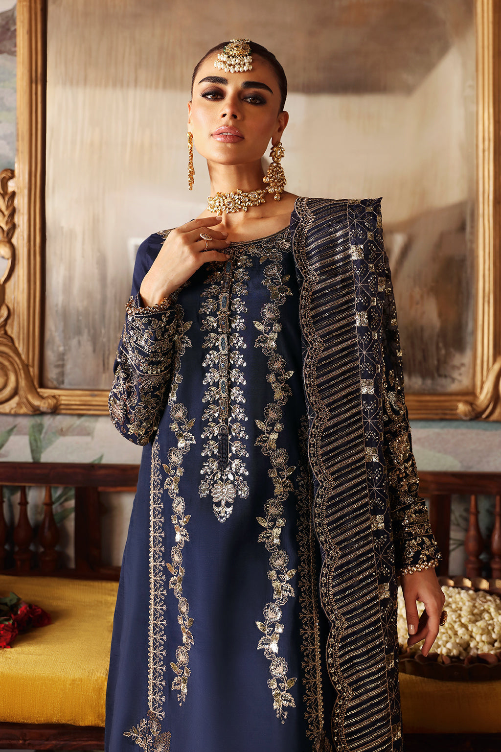Shagna | Premium Raw Silk | Naghma S-01 - Official Shagna stockist in UK - Sakeena London