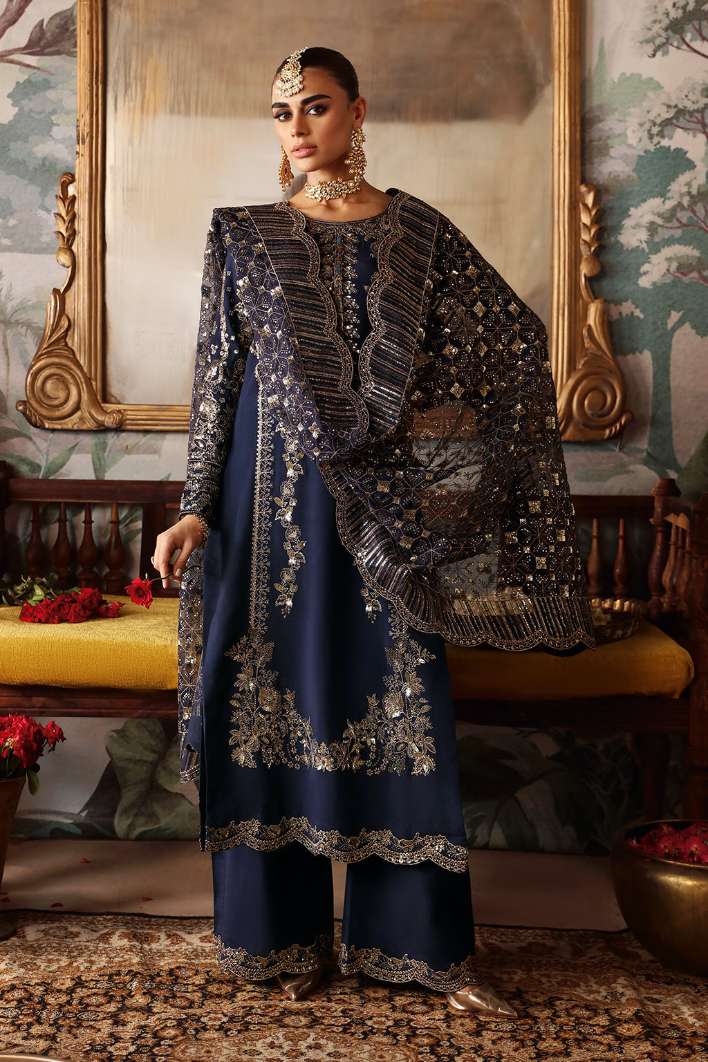 Shagna | Premium Raw Silk | Naghma S-01 - Official Shagna stockist in UK - Sakeena London