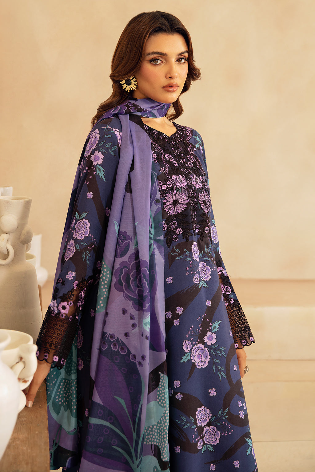 Ramsha | Riwaj Viscose | J-405 - Official Ramsha stockist in UK - Sakeena London