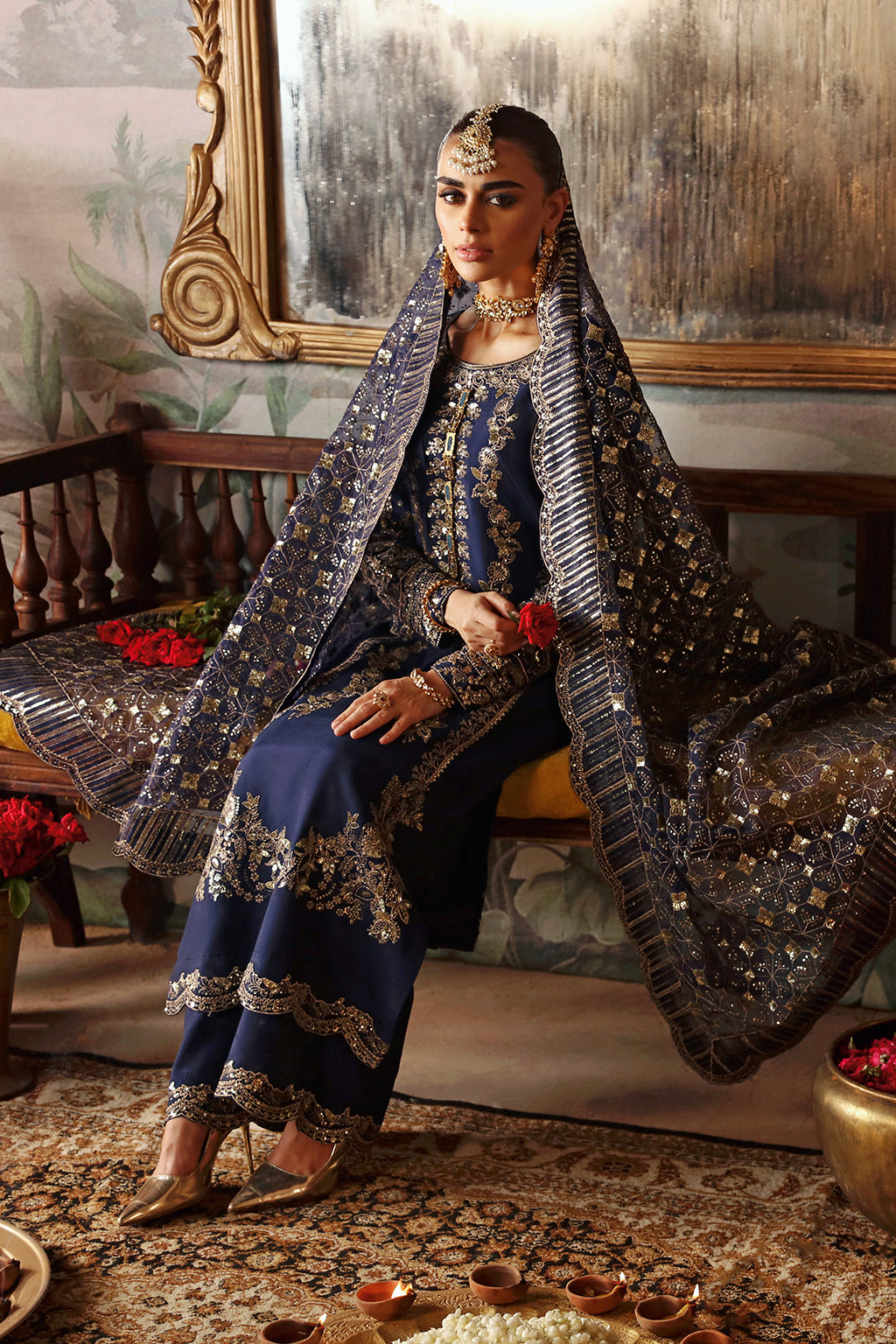 Shagna | Premium Raw Silk | Naghma S-01 - Official Shagna stockist in UK - Sakeena London