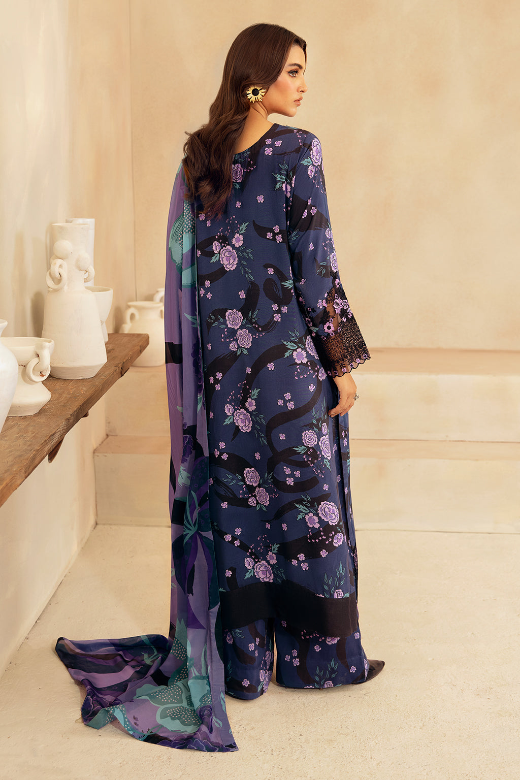 Ramsha | Riwaj Viscose | J-405 - Official Ramsha stockist in UK - Sakeena London